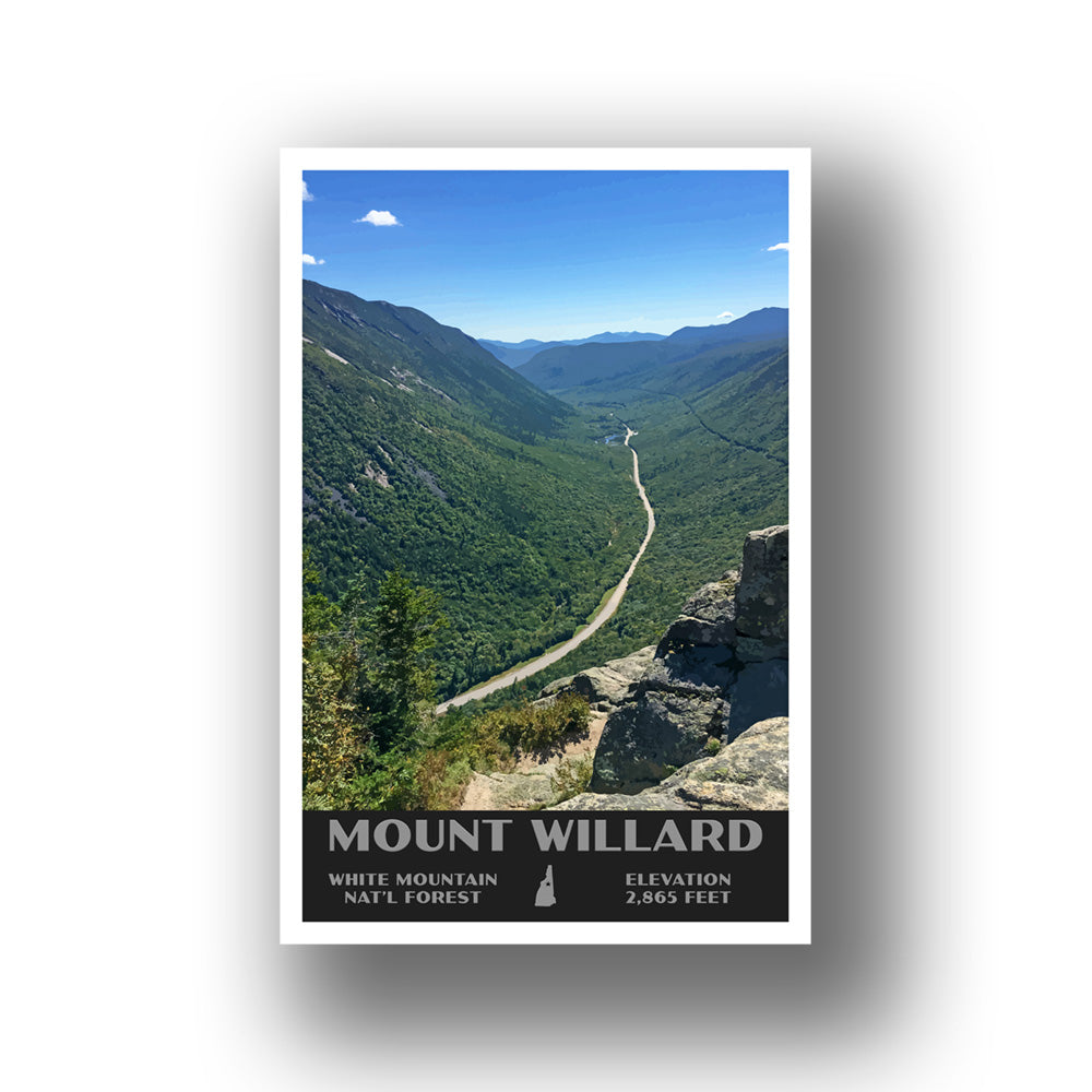 Mount Willard Poster-WPA (Summit) (New Hampshire State)