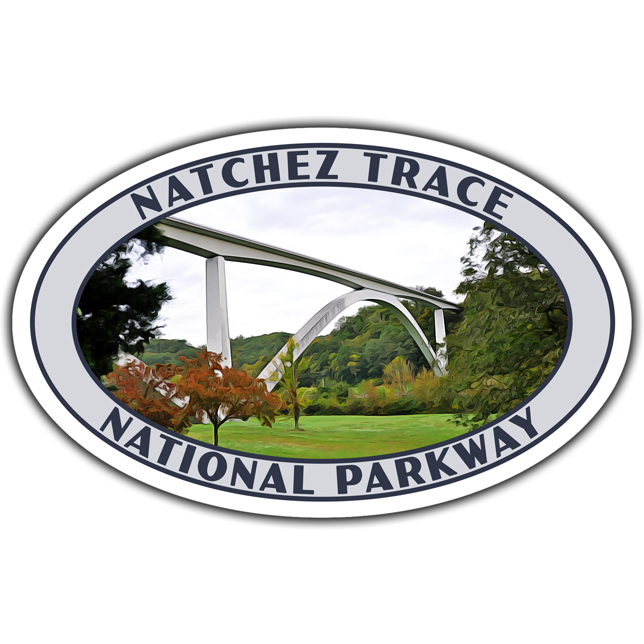 Natchez Trace national parkway sticker