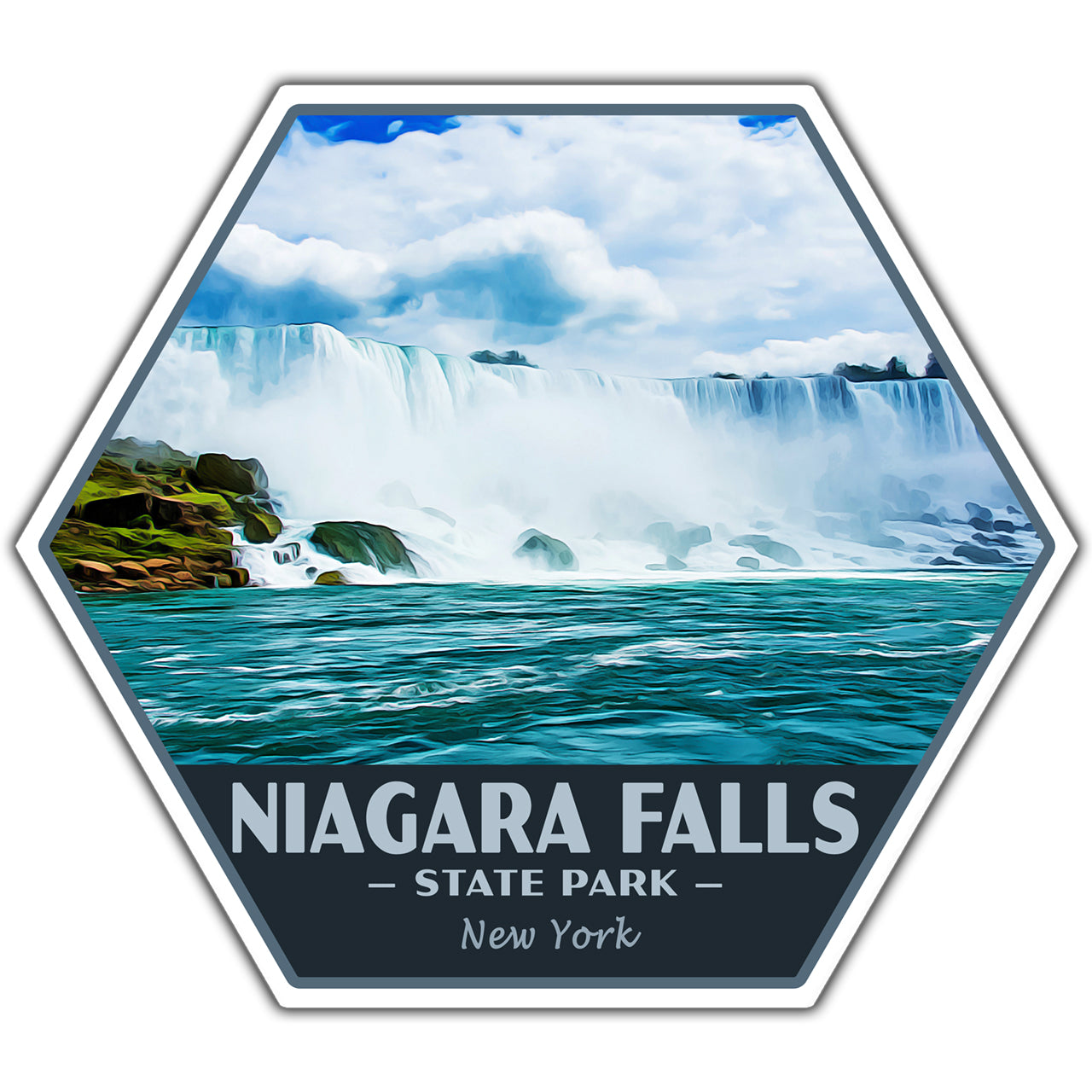 Niagara Falls state park sticker