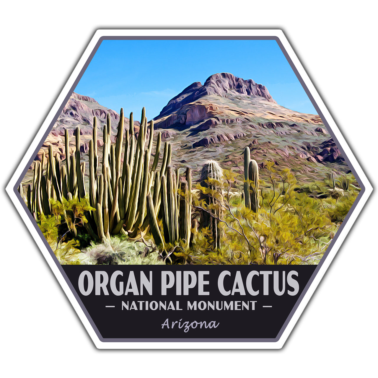 Organ Pipe Cactus National Monument sticker