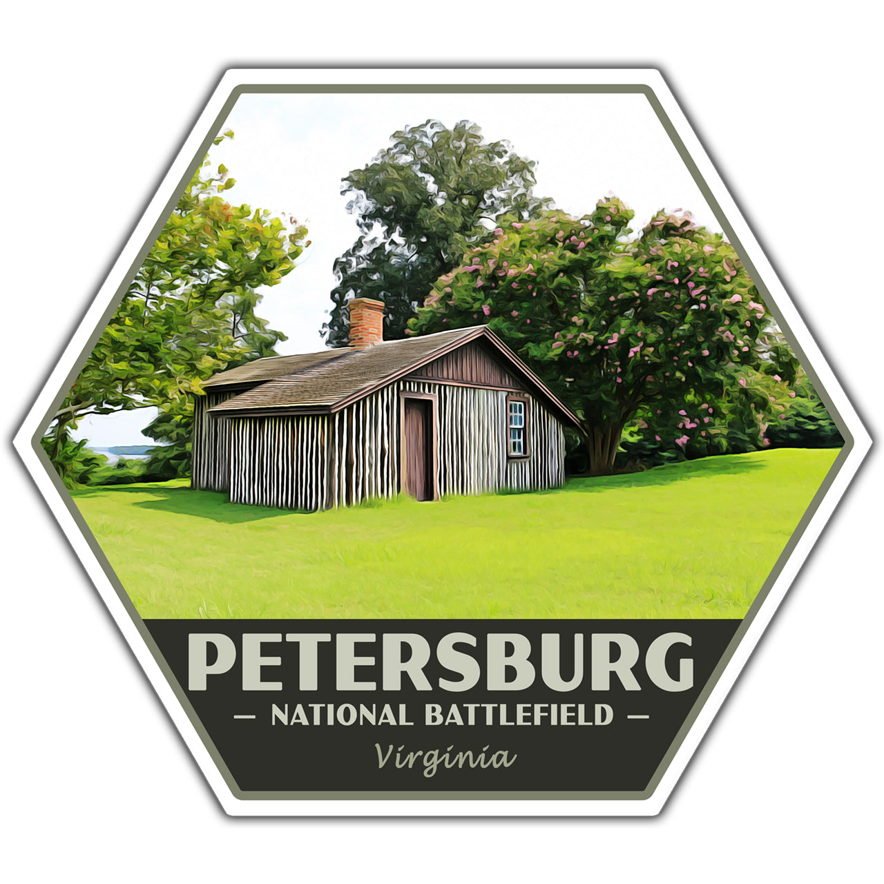 Petersburg national battlefield sticker