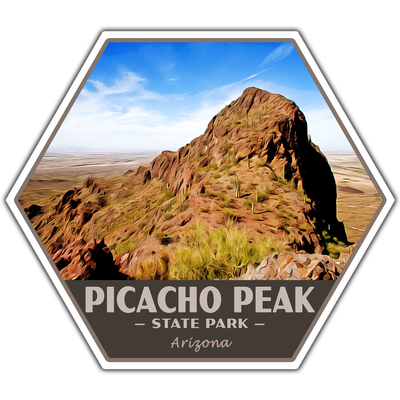 Picacho Peak state park sticker