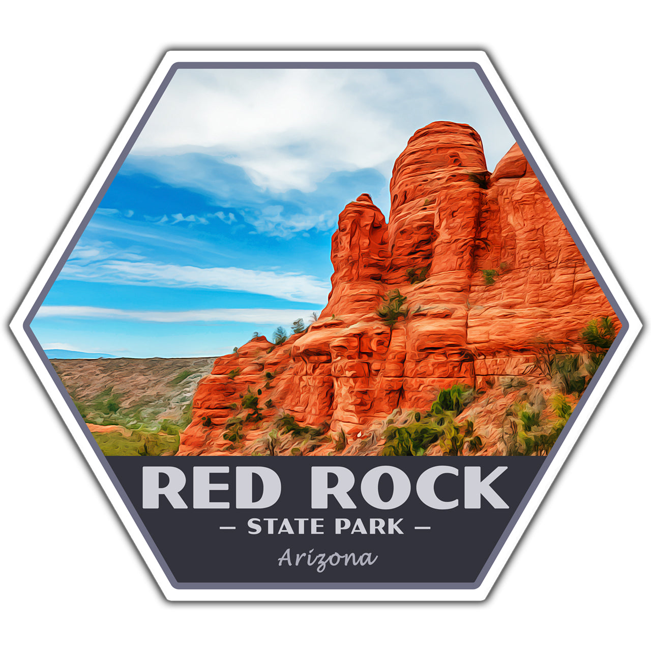 Red Rock state park sticker