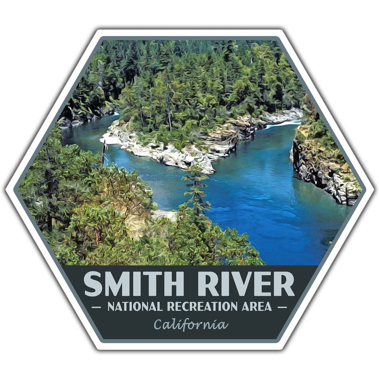 Smith River national recreation area sticker