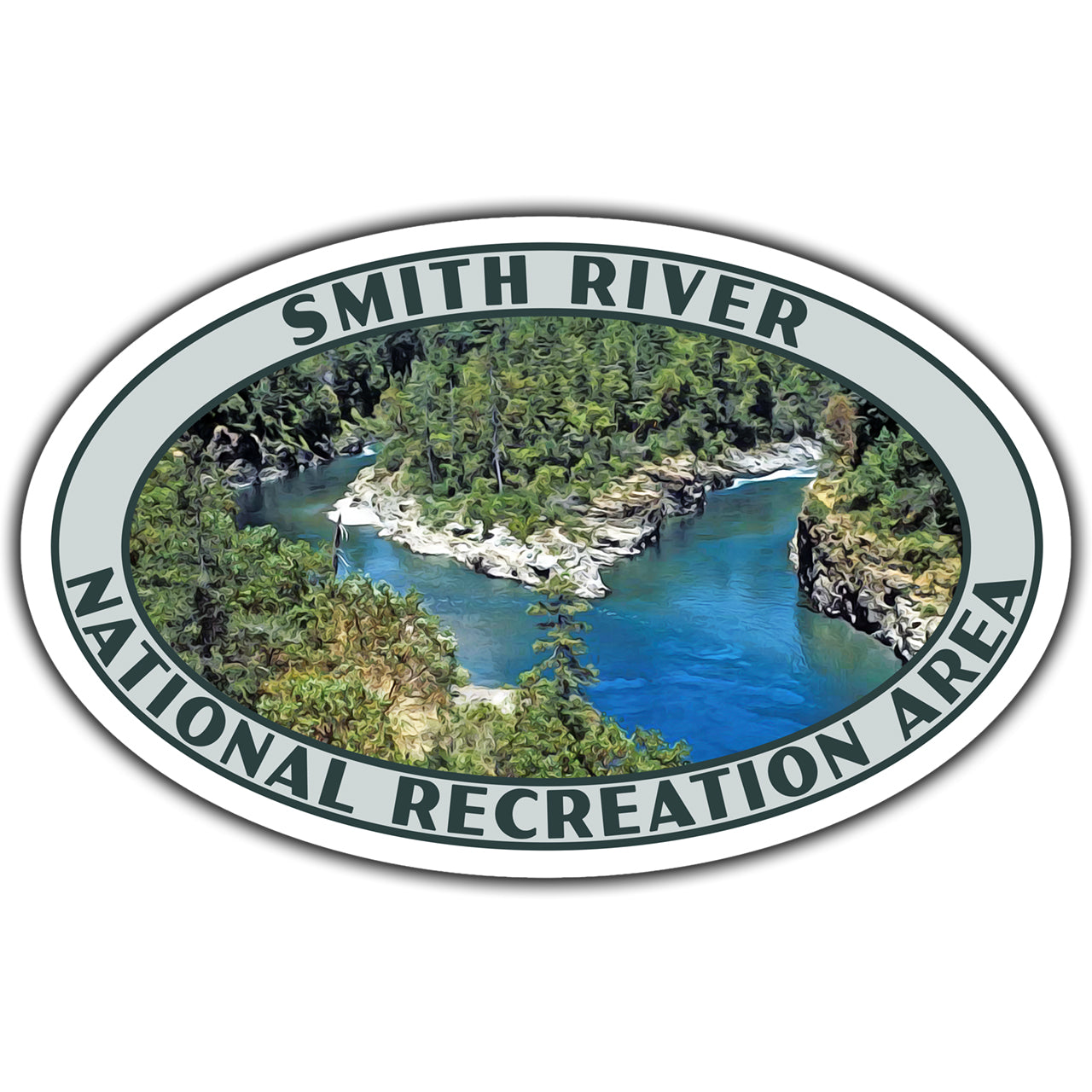 Smith River national recreation area sticker