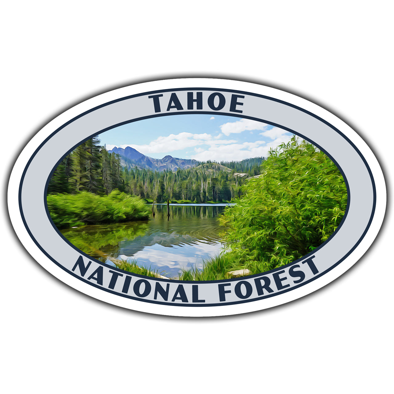 Tahoe national forest sticker