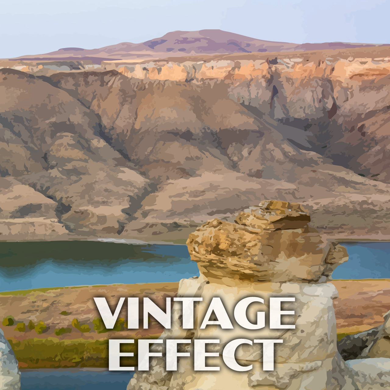 Upper Missouri River Breaks National Monument Poster-WPA (Viewpoint)