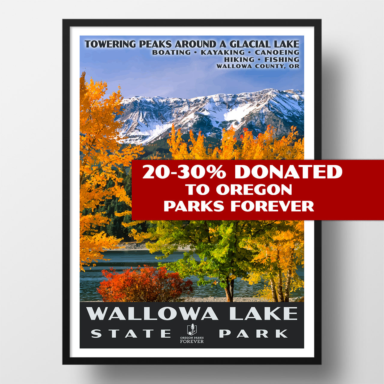 Wallowa Lake State Park poster