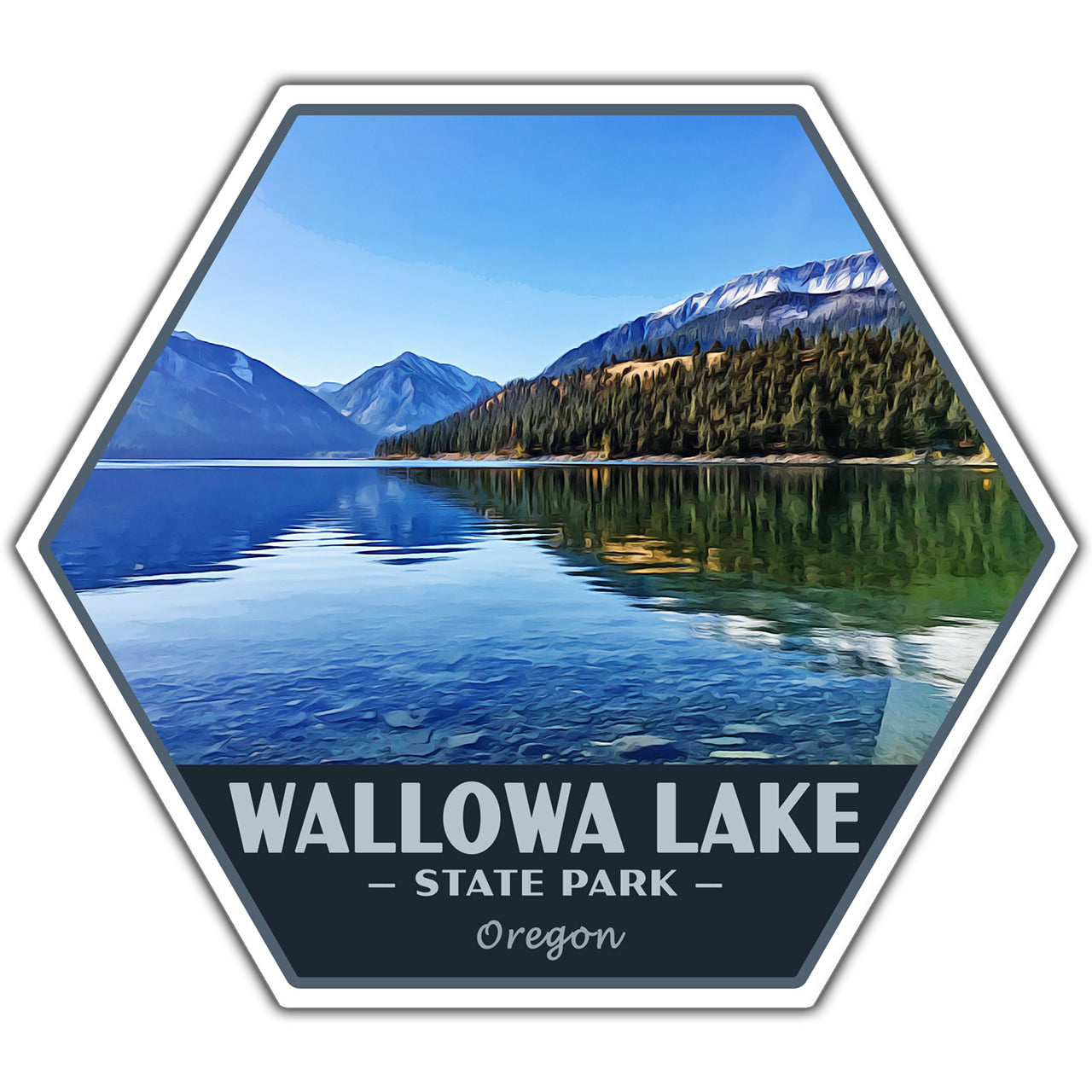 Wallowa Lake state park sticker