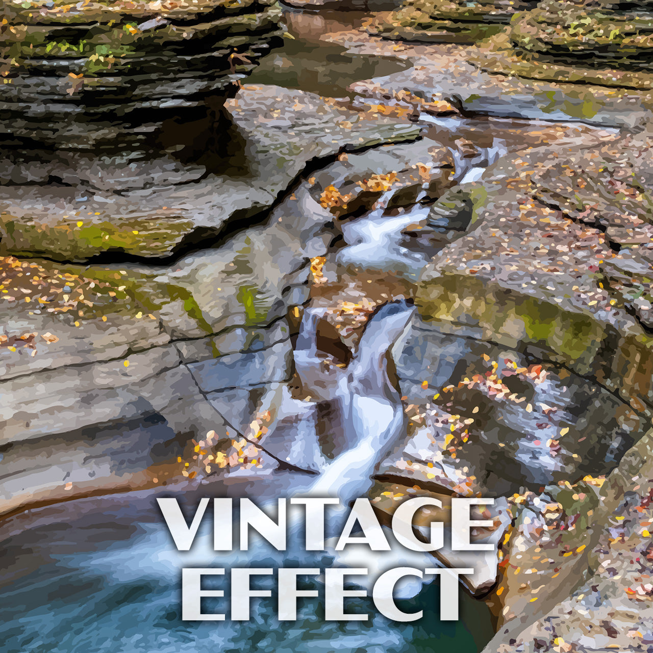 Watkins Glen State Park Poster - WPA (Gorge Trail2)