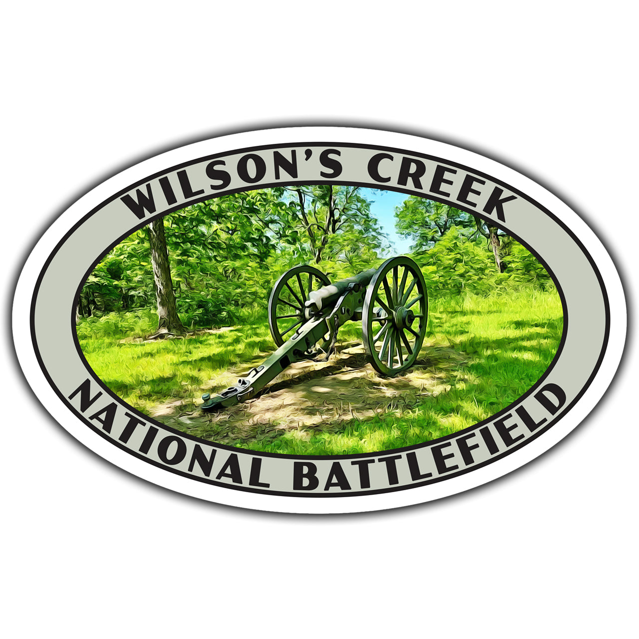 Wilson's Creek national battlefield sticker