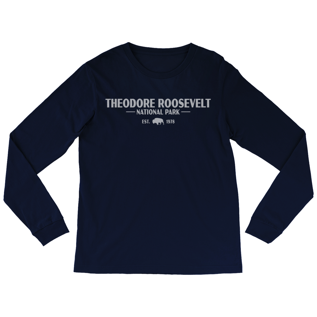 Theodore Roosevelt National Park Long Sleeve Shirt (Simplified)