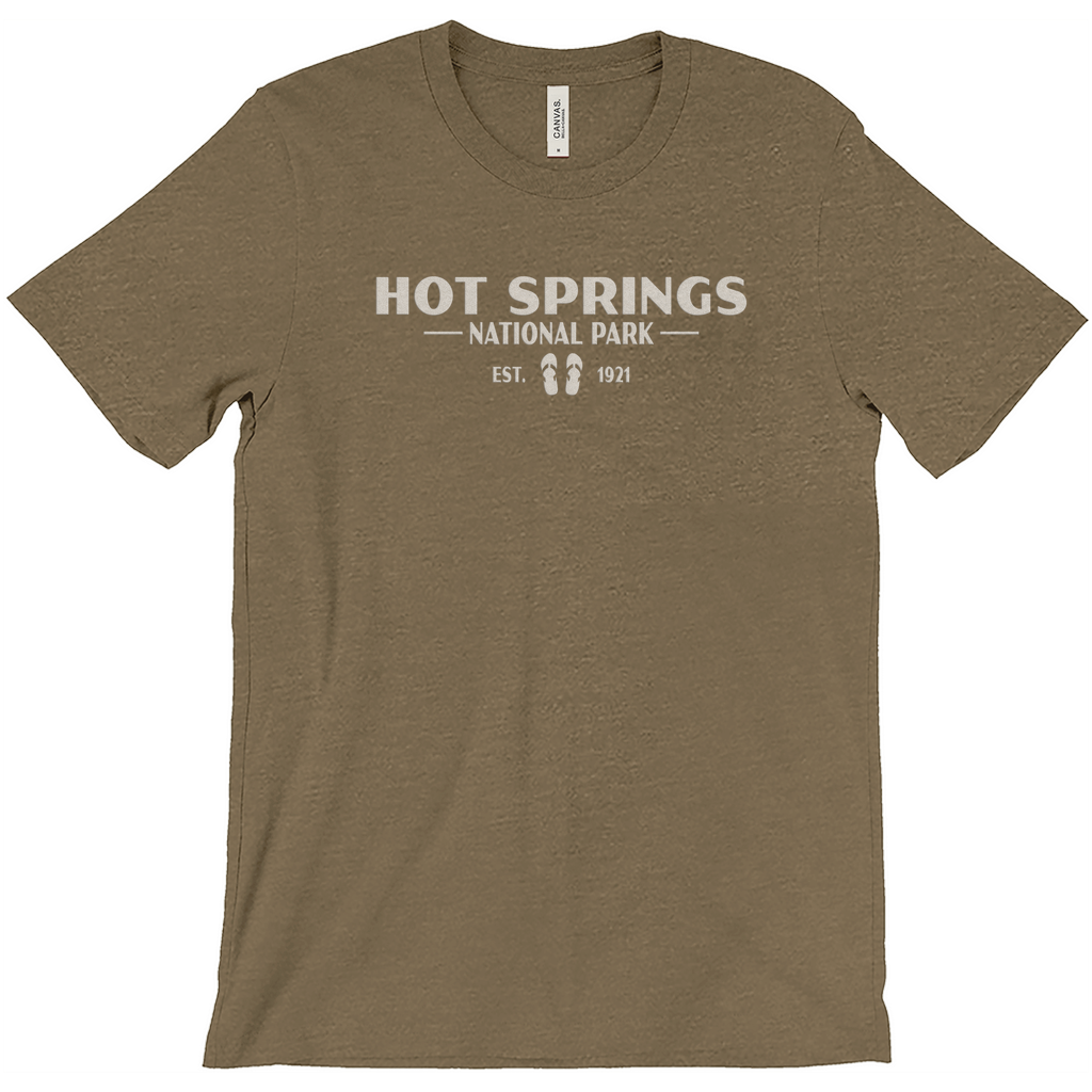 Hot Springs National Park Short Sleeve Shirt (Simplified)