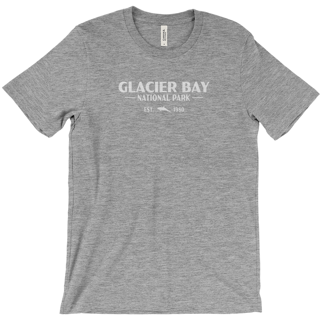 Glacier Bay National Park Short Sleeve Shirt simplified