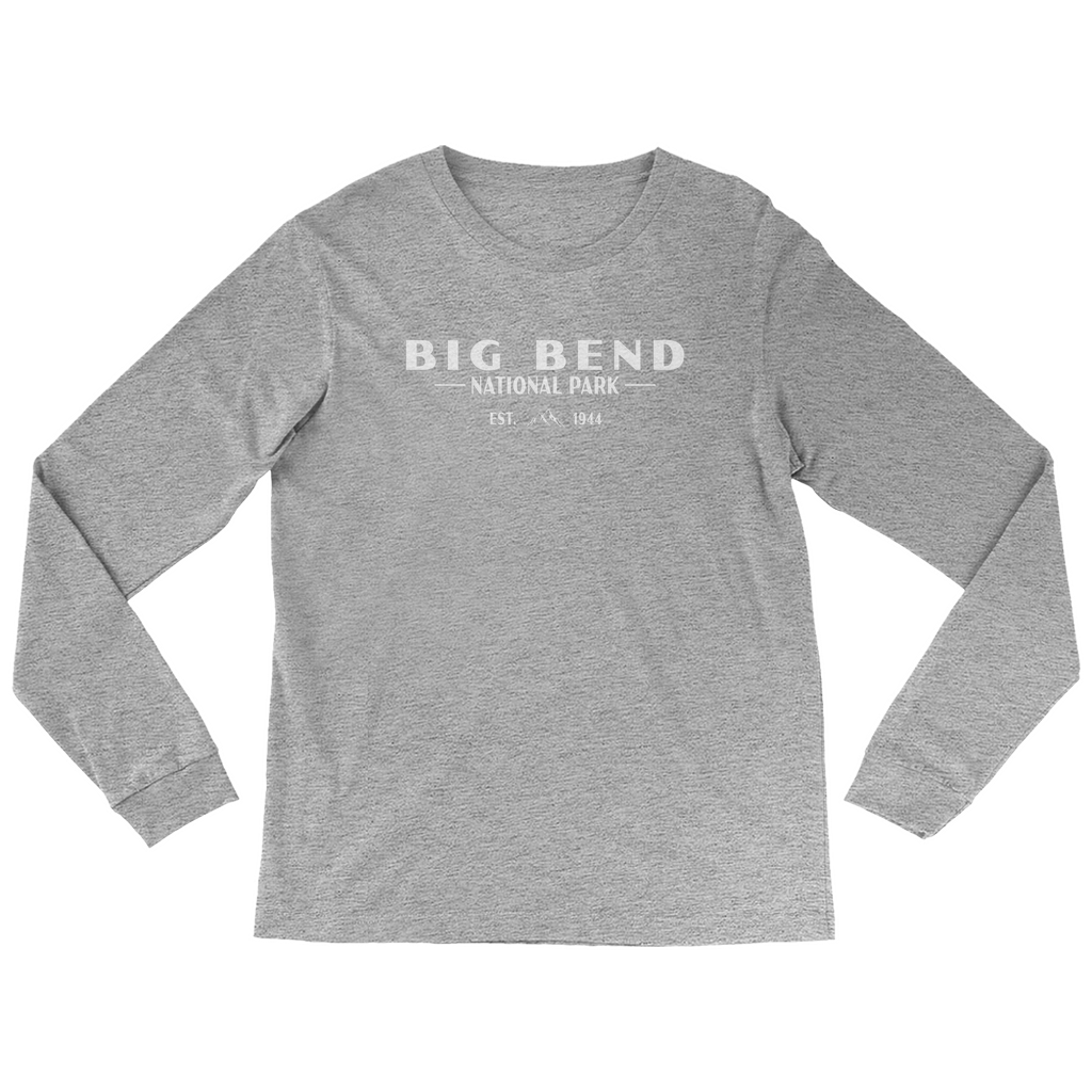 Big Bend National Park Long Sleeve Shirt (Simplified)