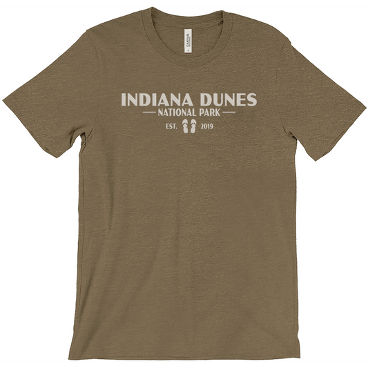 Indiana Dunes National Park Short Sleeve Shirt (Simplified)