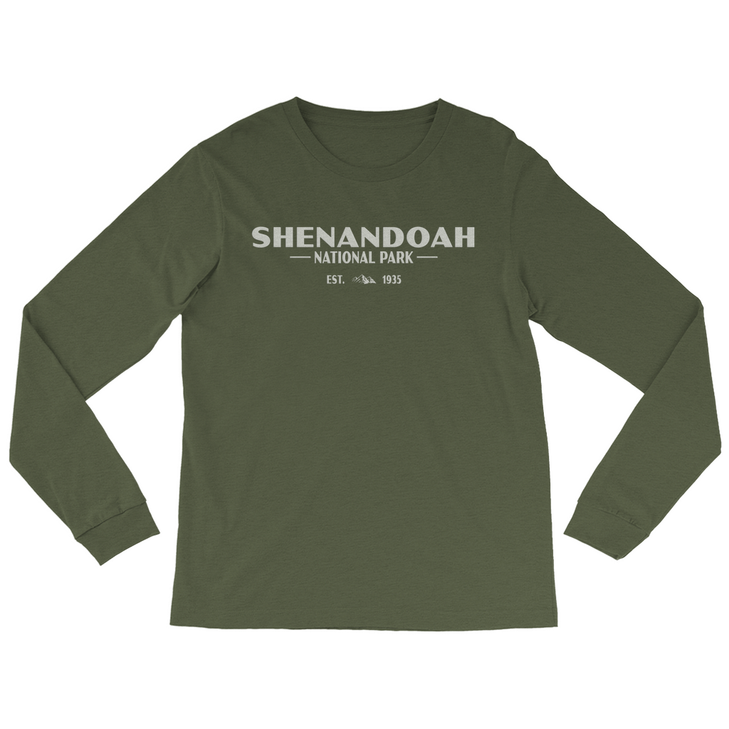 Shenandoah National Park Long Sleeve Shirt (Simplified)