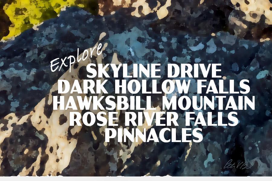 Shenandoah National Park Poster-Bearfence Mountain