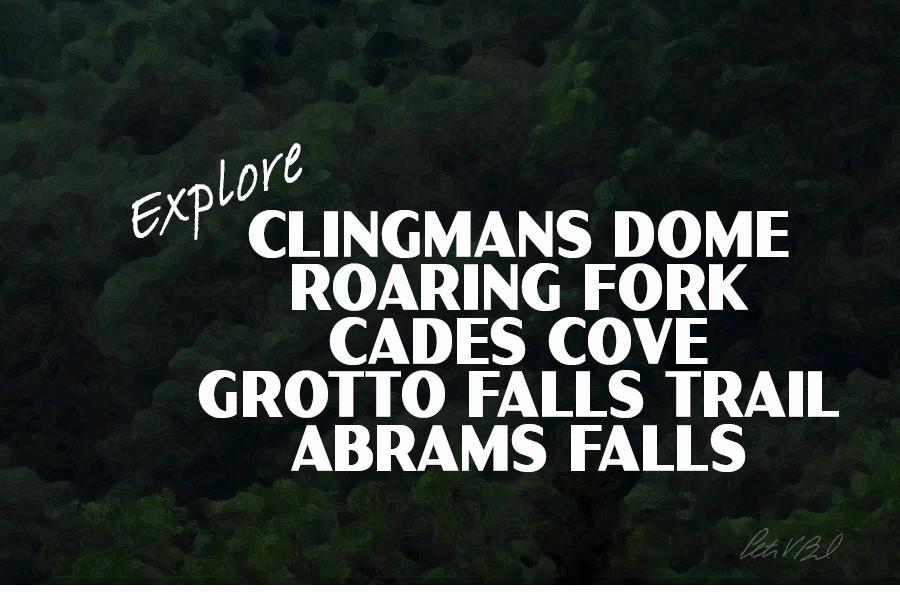 Great Smoky Mountains National Park Poster-Blue Ridge Parkway