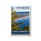 Cape Lookout State Park Poster - WPA (Beach Overlook) - OPF