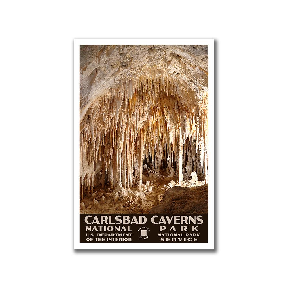 Carlsbad Caverns National Park Poster-WPA (Caverns)