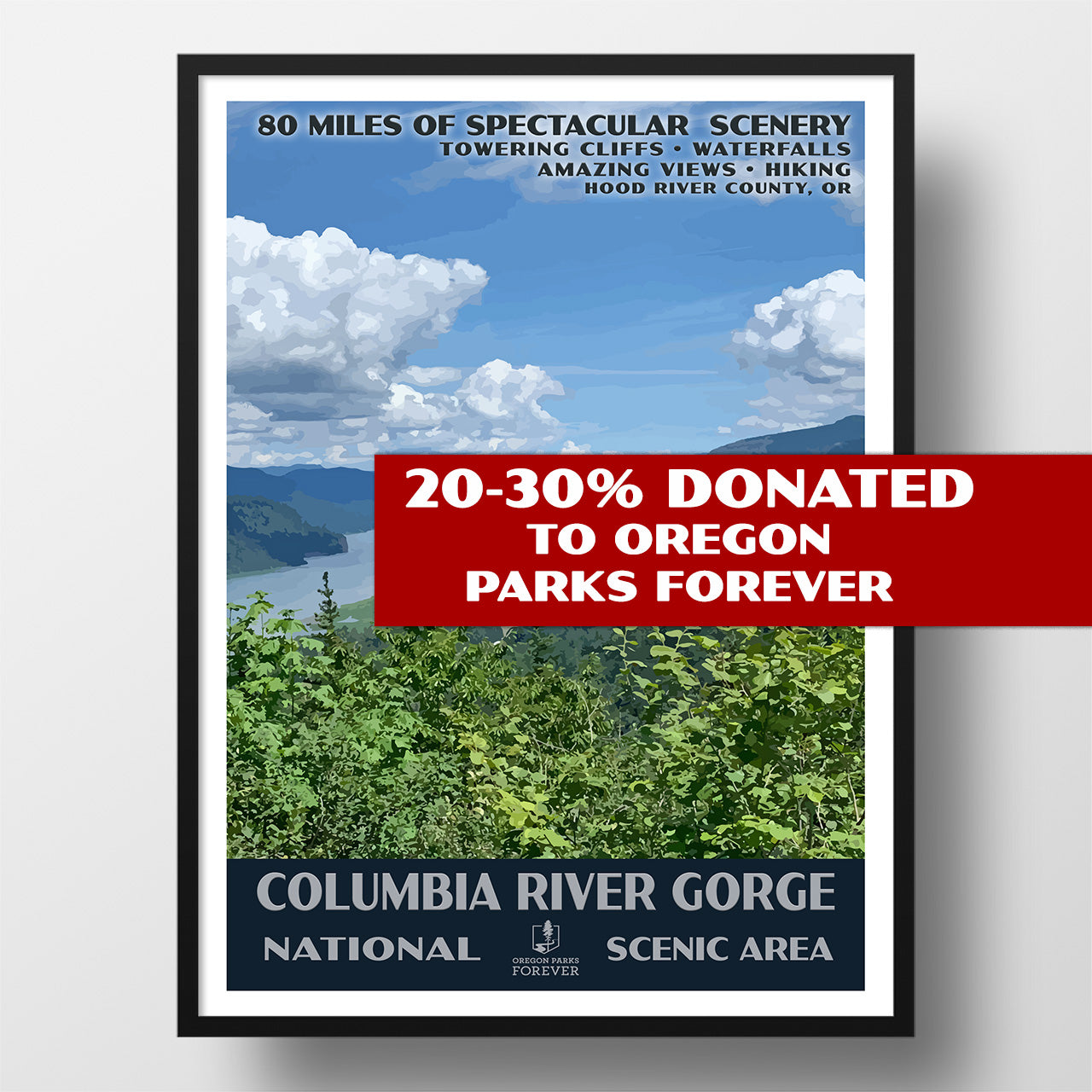 Columbia River Gorge National Scenic Area poster