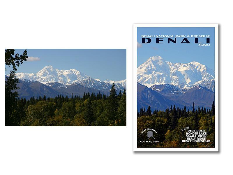 Custom National Park Poster / Custom Travel Poster (Reprint)