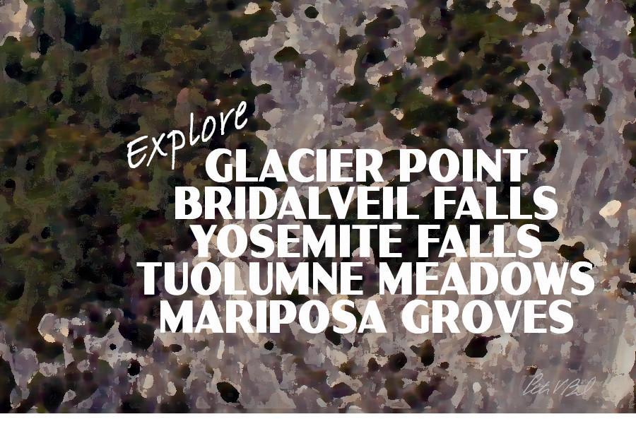 Yosemite National Park Poster-Half Dome