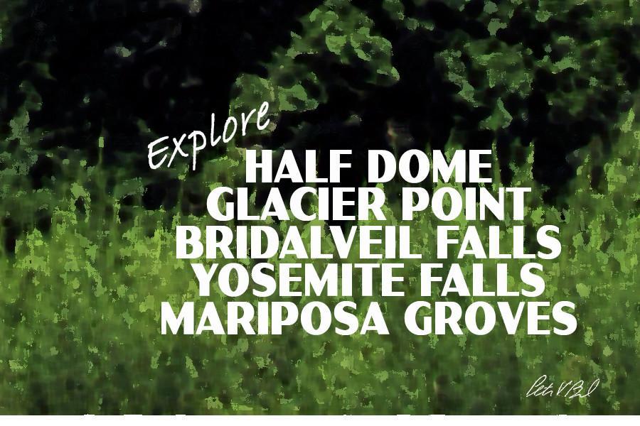 Yosemite National Park Poster-Yosemite