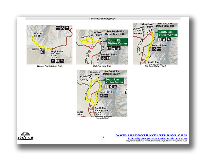 Black Canyon of the Gunnison National Park Itinerary (Digital Download)