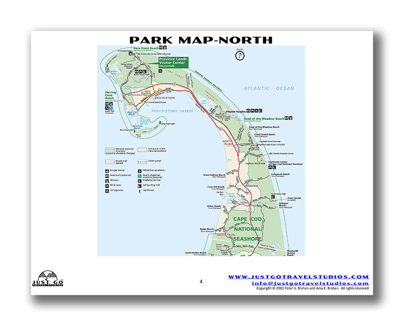Cape Cod National Seashore Itinerary (Digital Download)