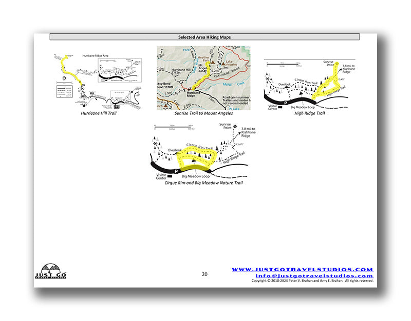 Olympic National Park Itinerary (Digital Download)
