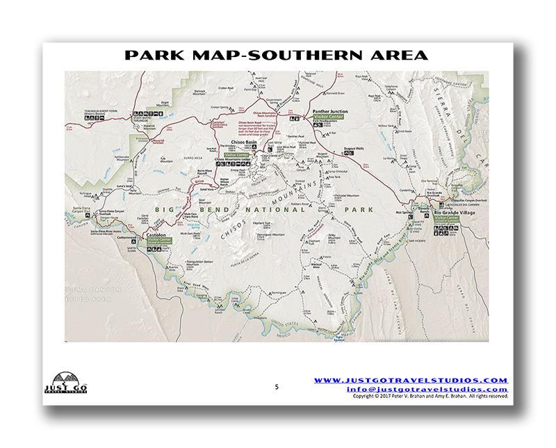 Big Bend National Park Itinerary (Digital Download)