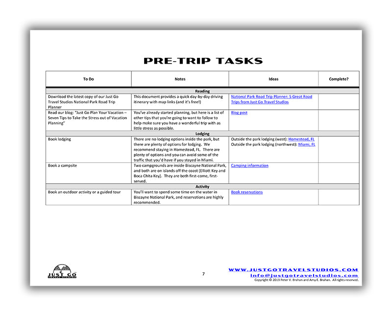 Biscayne National Park Itinerary