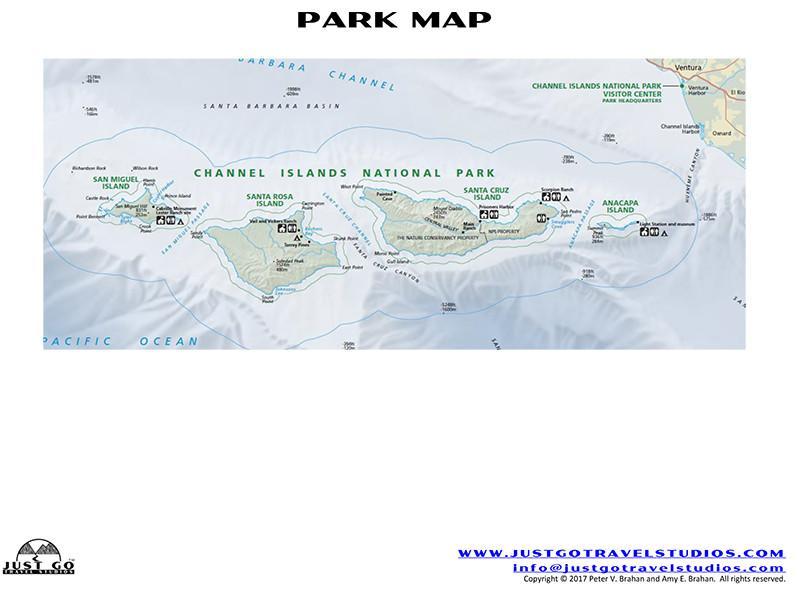 Channel Islands National Park Itinerary-Santa Cruz Island (Scorpion Anchorage) (Digital Download)