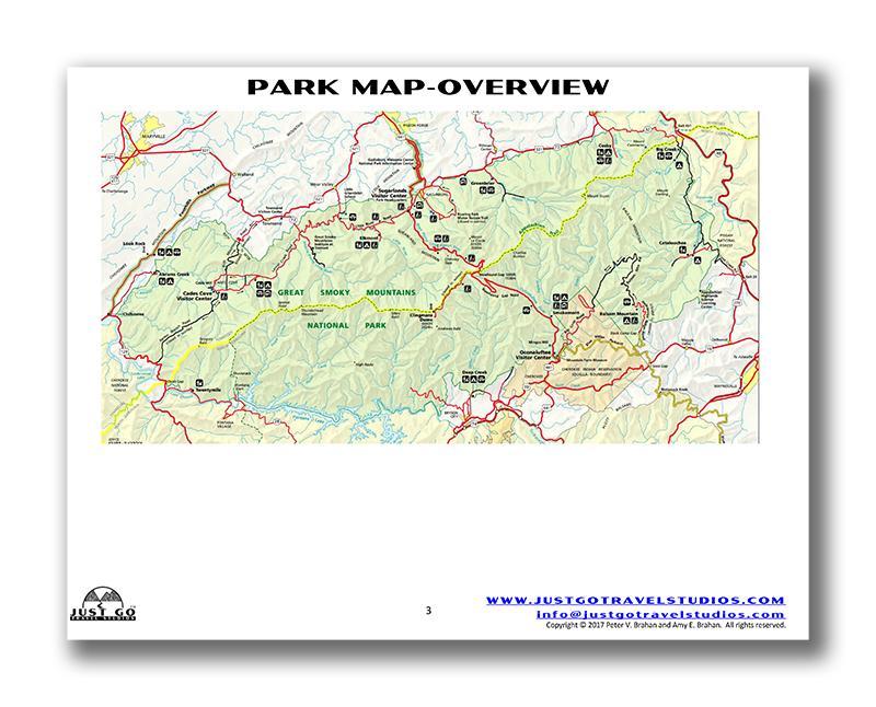 Great Smoky Mountains National Park Itinerary (Digital Download)
