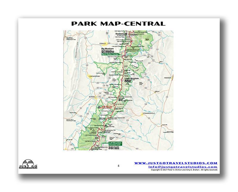Shenandoah National Park Itinerary (Digital Download)