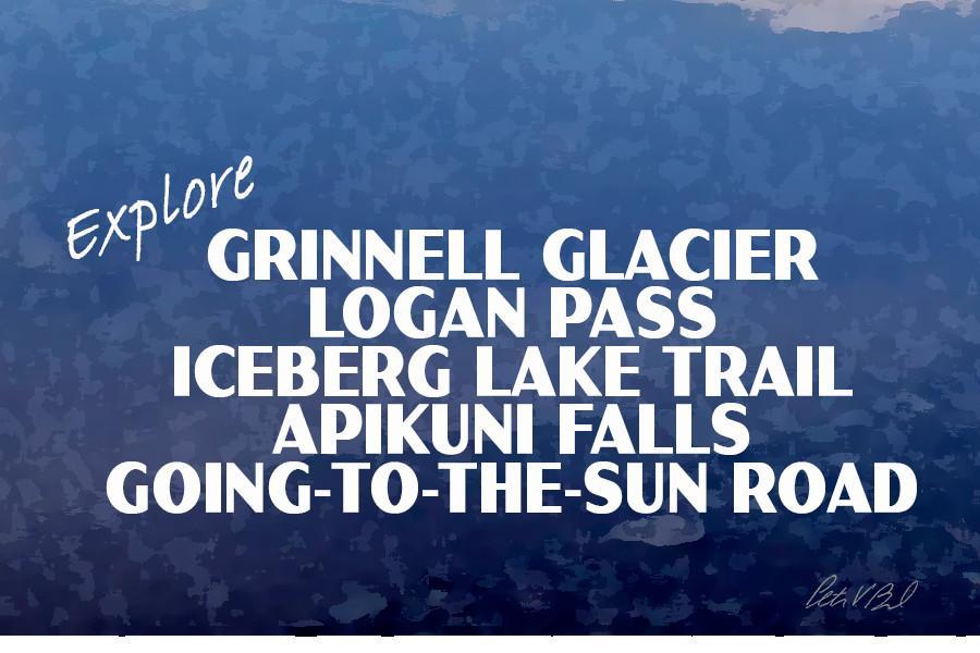 Glacier National Park Poster-Lake McDonald