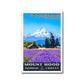 Mount Hood National Forest Poster - WPA (Lavender Fields) - OPF