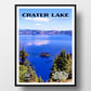 Crater Lake National Park Poster-Crater Lake