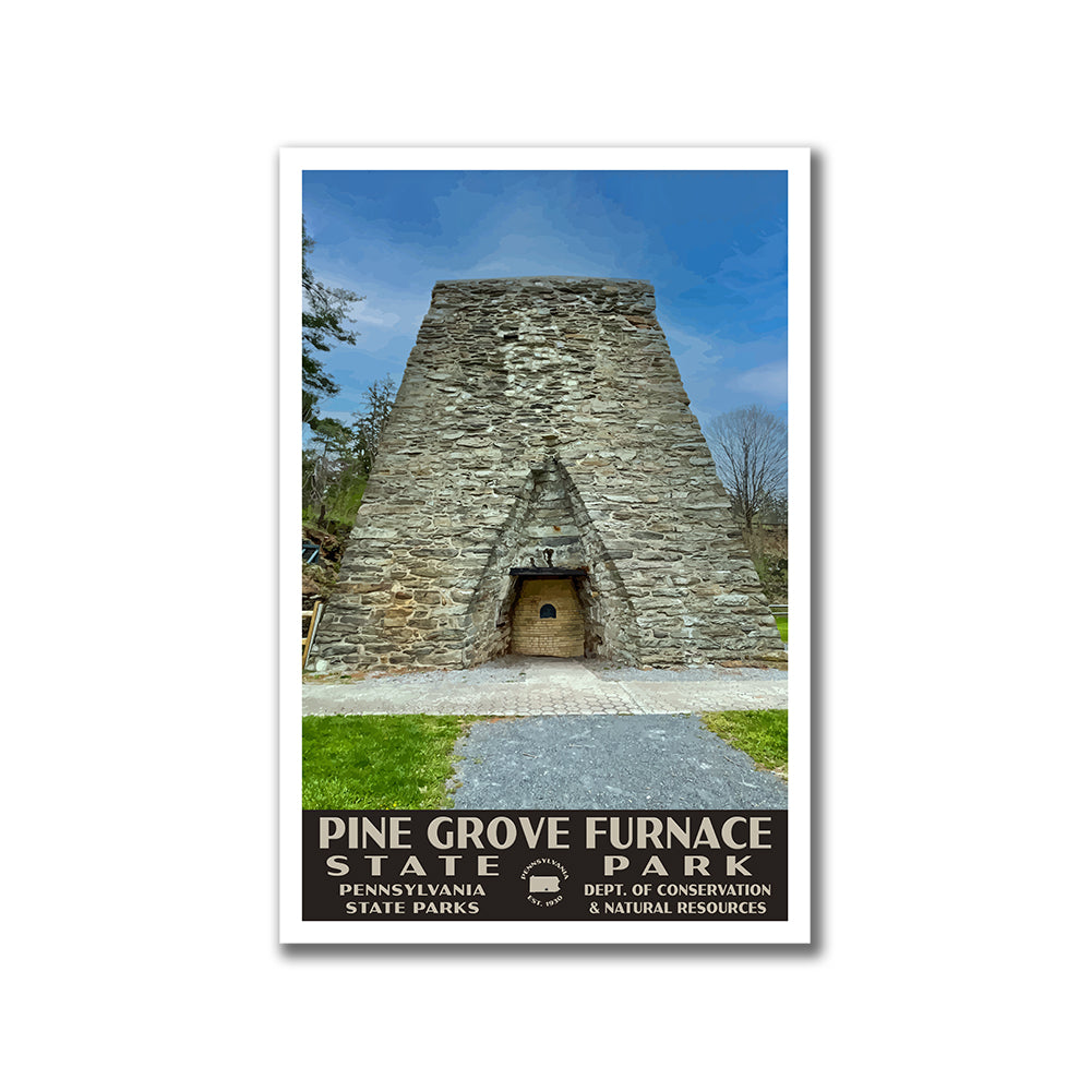 Pine Grove Furnace State Park Poster - WPA (Pine Grove Furnace)