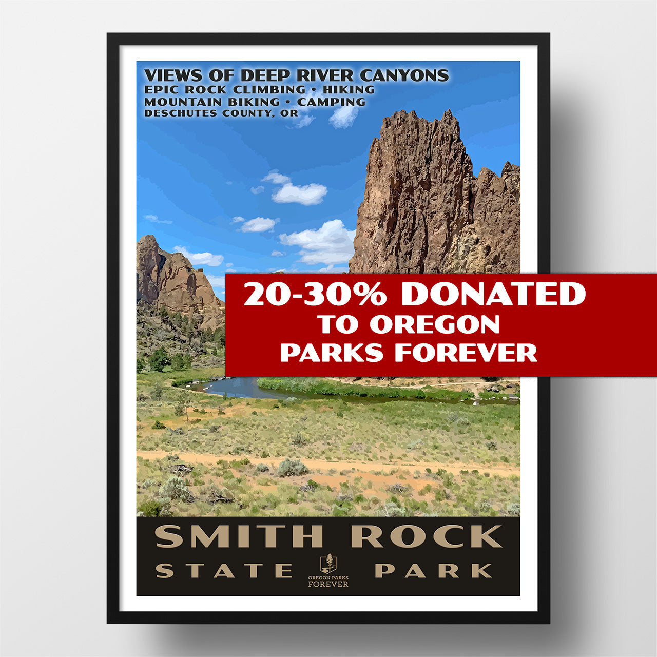 Smith Rock State Park poster