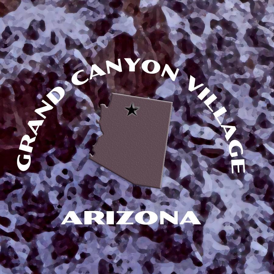 Grand Canyon National Park Poster-South Rim in the Snow
