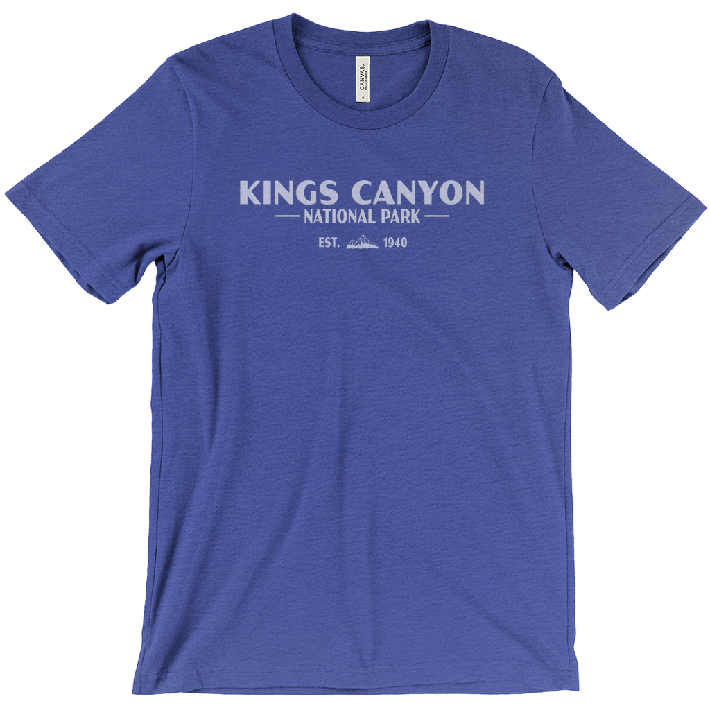Kings Canyon National Park Short Sleeve Shirt (Simplified)