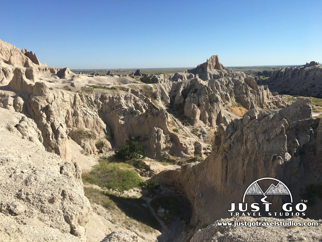 Hiking the Notch Trail in Badlands National Park