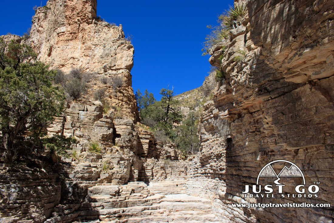 Hiking the Devils Hall Trail in Guadalupe Mountains National Park