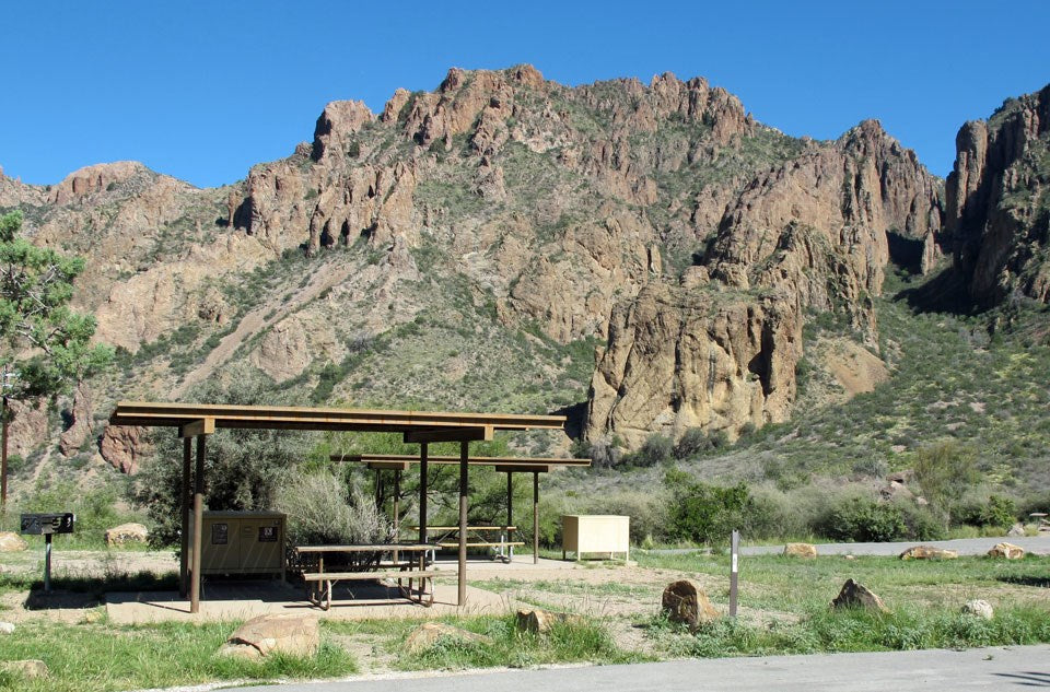 Chisos Basin Campground in Big Bend National Park