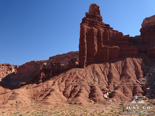 Chimney Rock at Capitol Reef National Park