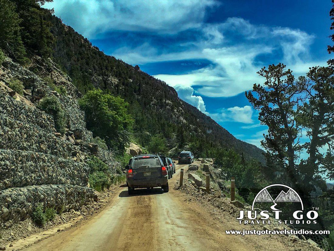 Old Fall River Road in Rocky Mountain National Park