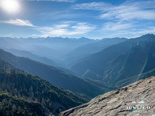 Moro Rock in Sequoia National Park
